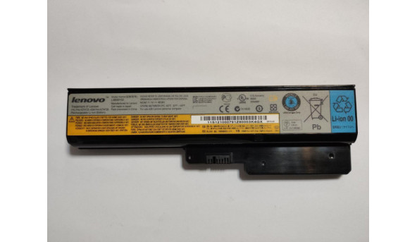 Батарея, акумулятор, для ноутбука Lenovo G555, Li-ion Battery, 4400mAh, 48Wh, 11.1V, б/в, робоча. - 314586