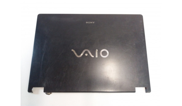Кришка матриці корпуса для ноутбука Sony Vaio VGN-AR71SR, PCG-8112P, 3-209-448, 17", Б/В, всі кріплення цілі, подряпини, потертості.