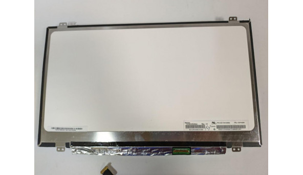 Матриця InnoLux, N140HCE-EAA Rev:C2, 14.0'', LED, FHD 1920x1080, IPS, 30-pin, Slim, б/в, Має маленький засвіт, ледь помітний при роботі, знизу відсутня плівка - 314662