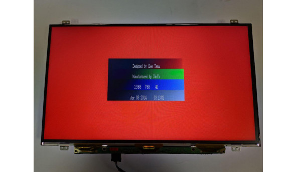 Матриця  Samsung,  LTN140AT31,  14.0'', LED,  HD 1366x768, 30-pin, Slim, б/в, Мигає зображення, є засвіти, та бігають полоси, є подряпини, які помітно при роботі
