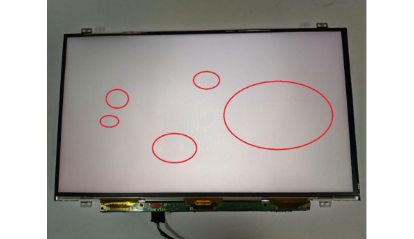 Матриця Samsung, LTN140AT31, 14.0'', LED, HD 1366x768, 30-pin, Slim, б/в, Мигає зображення, є засвіти, та бігають полоси, є подряпини, які помітно при роботі - 314670
