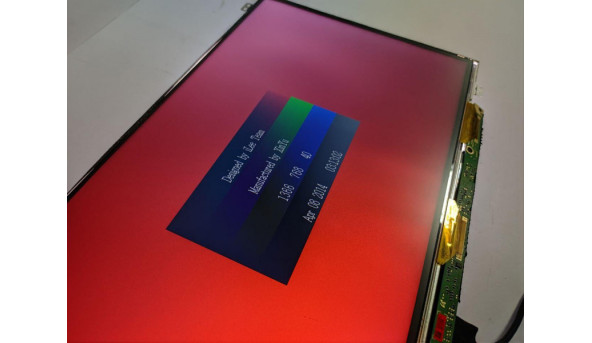 Матриця Samsung, LTN140AT31, 14.0'', LED, HD 1366x768, 30-pin, Slim, б/в, Мигає зображення, є засвіти, та бігають полоси, є подряпини, які помітно при роботі - 314670