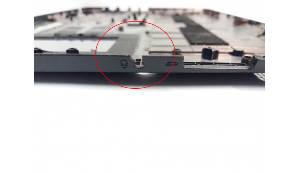 Нижня частина корпуса для ноутбука Acer Aspire V3-371, 439.02B03.xxxx, Б/В, Має пошкоджене одне кріплення та Jack. - 314678