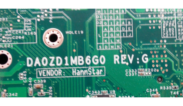 Материнська плата для ноутбука Acer Aspire 5920, 5920G, DA0ZD1MB6G0, не стартує, Б/В. - 314681