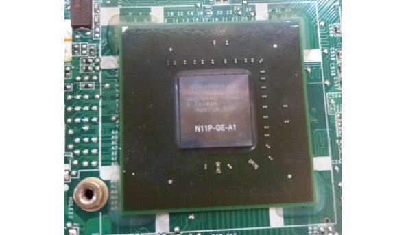 Материнська плата для ноутбука Acer Aspire 5745, 5745G, MBR6Y06001, DA0ZR7MB8F0, REV:F. Процесор: Intel P6200. Відео: N11P-GE-A1, GeForce G330M. Неробоча, стартує, зображення інколи виводить інколи ні. Пошкоджений аудіо роз'єм. - 314732