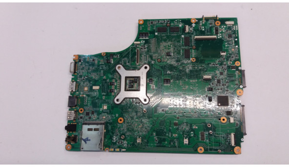 Материнська плата для ноутбука Acer Aspire 5745, 5745G, MBR6Y06001, DA0ZR7MB8F0, REV:F. Процесор: Intel P6200. Відео: N11P-GE-A1, GeForce G330M. Неробоча, стартує, зображення інколи виводить інколи ні. Пошкоджений аудіо роз'єм. - 314732