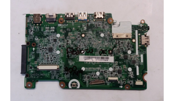 Материнська плата для ноутбука Acer Aspire ES1-111, E3-111, V3-111P, TravelMate B115, B116, DA0ZHJMB6E0, Б/В, Стартує, робоча, Процесор: SR1W, Intel Celeron N2830 - 314936