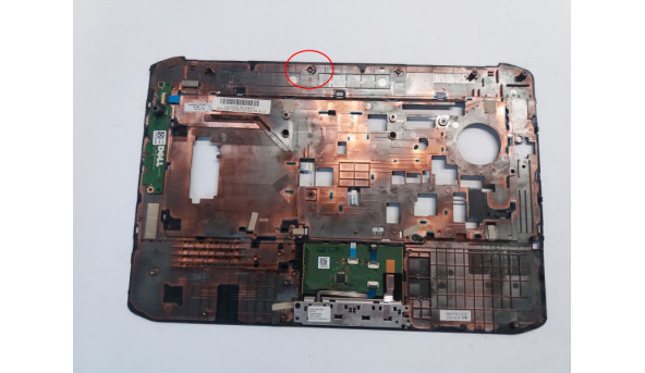 Середня частина корпуса для ноутбука Dell Latitude E5420, 0F5PMN, 1A22MJL00, Б/В, пошкоджене одне кріплення. - 314946