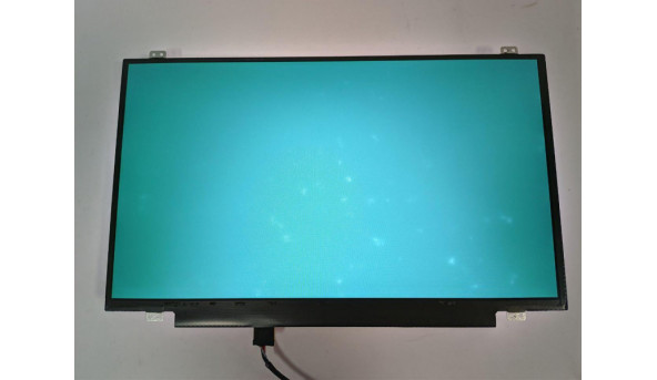 Матриця LG Display, LP140WF6 (SP)(B3), 14.0'', LED, FHD 1920x1080, IPS, 30-pin, Slim, б/в, Має засвіти які помітно при роботі, та є ледь помітні сліди від клавіатури, на роботу не впливають - 314976