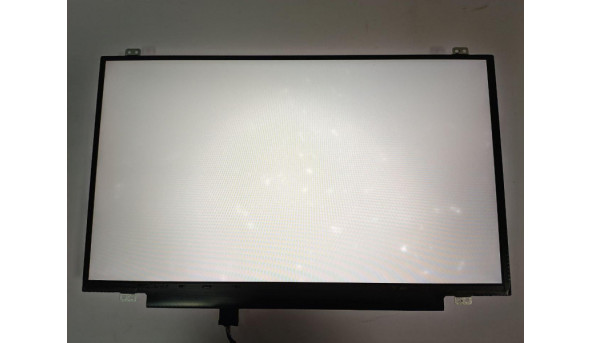 Матриця LG Display, LP140WF6 (SP)(B3), 14.0'', LED, FHD 1920x1080, IPS, 30-pin, Slim, б/в, Має засвіти які помітно при роботі, та є ледь помітні сліди від клавіатури, на роботу не впливають - 314976