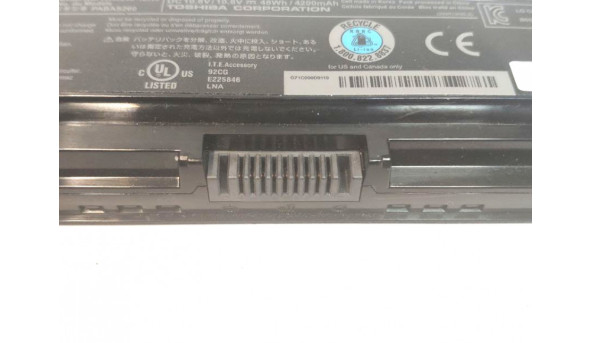 Батарея для Toshiba Satellite C800 C805 M800 L800 L805 M805 L830 L835 M840 L840 L845 PA5024U-1BRS 10.8V 5200mAh 70% зносу Б/У - 315054