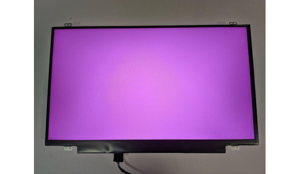 Матриця LG Display, LP140WF6 (SP)(B3), 14.0'', LED, FHD 1920x1080, IPS, 30-pin, Slim, б/в, Має декілька малопомітних засвітів які не помітно при роботі, та є незначні сліди від клавіатури - 315066