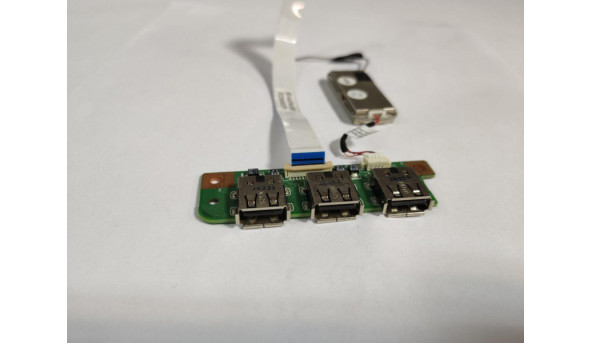 Плата з роз'ємами USB для ноутбука Medion Akoya P6620, 48.4AF03.001, Б/В. В хорошому стані. Без пошкоджень.