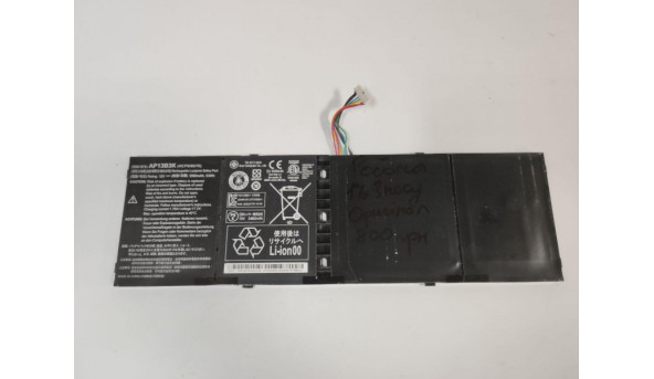 Батарея, акумулятор для ноутбука Acer Aspire V5, V5-552PG, AP13B3K , 4ICP6/60/80, 3560mAh, 53Wh, 15V, б/в. Оригінал!!!! - 315263