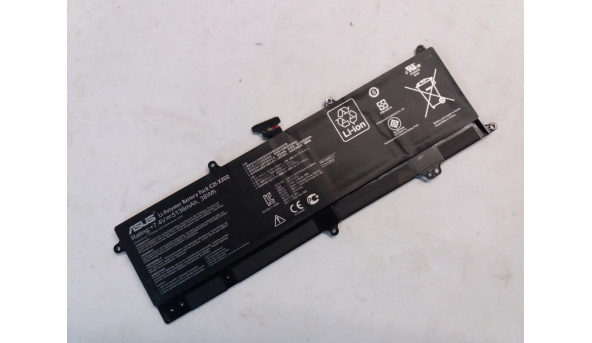 Батарея, акумулятор для ноутбука Asus VivoBook S200, S200E, X201, X202E, X202, X201E, C21-X202, 7.4V, Оригінал