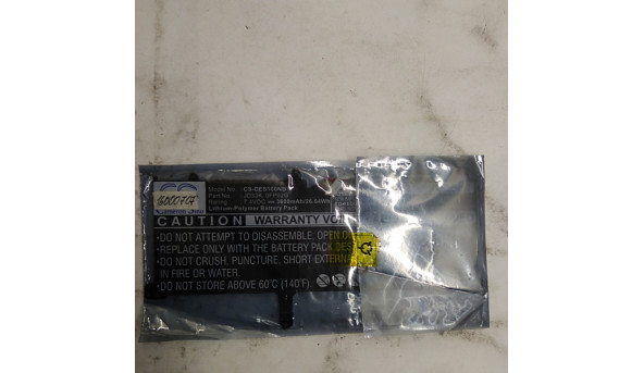 Батарея, акумулятор для ноутбука DELL XPS 10, CS-DES100NB, JD33K, 0FP02G, 7.4V, Оригінал