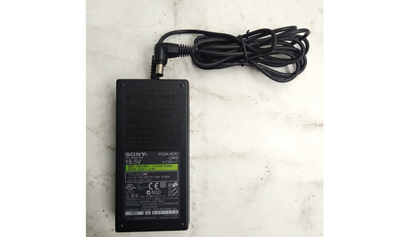 Зарядка  для ноутбука  Sony, pcga-acx1, 19.5V, 2.15A, 100-240V, 50-60Hz, Оригінал
