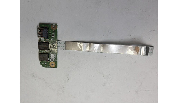 Плата з роз'ємами USB та Audio, для ноутбука Asus P55VA, Б/В - 315367