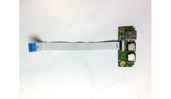 Плата з роз'ємами USB та Audio, для ноутбука Asus P55VA, Б/В - 315367