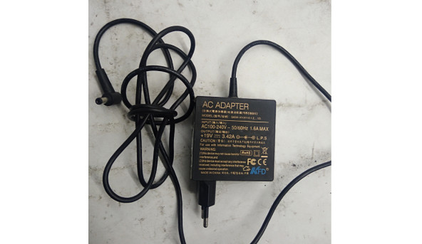 Зарядка  для ноутбука  Asus, q65w-xy, 65W, 19V, 3.42A, 100-240V, 50-60Hz, Оригінал