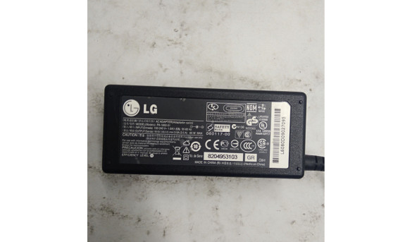 Зарядка  для ноутбука  LG, Acer, Packard Bell, PA-1650-01, 65W, 18.5V, 3.5A, 100-240V, 50-60Hz, Оригінал