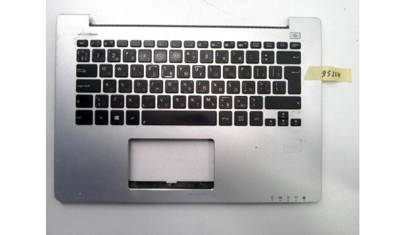 Середня частина корпуса з клавіатурою для ноутбука ASUS S300C, 13NB00Z1AM0521, б/у