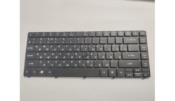 Клавіатура для ноутбука Acer Aspire 4820, 4820T, 4820TG, 4820TZG, 3100, 14.0", б/в. Протестована, не працює лівий CTRL та -Е ( між клавішами ESC і TAB ), відсутня клавіша вправо