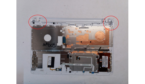 Середня частина корпуса для ноутбука Sony Vaio SVF15, SVF153, 3PHKDPHN030, 149241031DE 9Z.NAEBQ.10G, Б/В, клавіатура робоча, пошкоджені кріплення (фото) - 315498