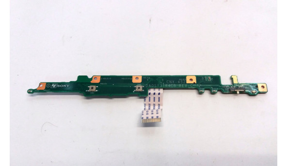 Додаткова плата кнопок тачпада для ноутбука SONY PCG-21212M, VPCW21C7E, DA0SY3TR4C0, Б/В. В хорошому стані. Без пошкоджень. - 315506