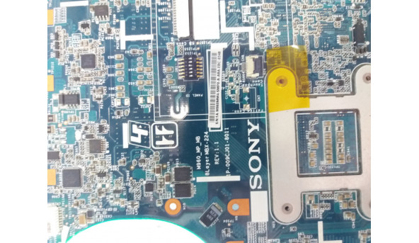 Материнська плата для ноутбука Sony VAIO PCG-61211M, 1P-009CJ01-8011, Rev:1.1, Б/В. Неробоча. - 315517
