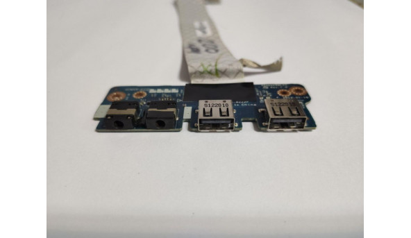 Додаткова плата, з USB та Audio роз'ємами, для ноутбука Asus A75V, NBX00012M00, LS-8222P, QCL70, б/в, без пошкодження