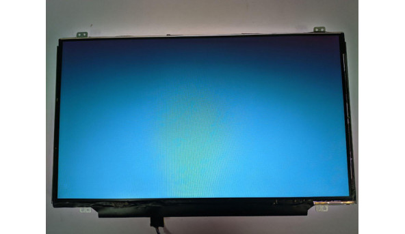 Матриця LG Display, LP140WD2 (TP)(B1), 14.0'', LED, HD+ 1600x900, 30-pin, Slim, б/в, Має мінімальні подряпини, які на роботу не впливають, по нижніх кутає має по одному засвіту, помітна на кольорах, з права та зверху відсутня плівка - 315563