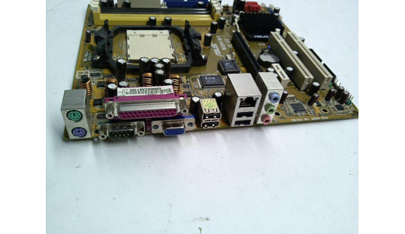 Материнська плата для ПК, Asus M2N-MX, AM2, GeForce 6100, PCI-Ex16, VGA, Б/В. - 315685