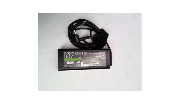 Зарядка для ноутбука Sony VGP-AC19V26, 92W, 19.5V, 4.7A, Оригінал, Б/В