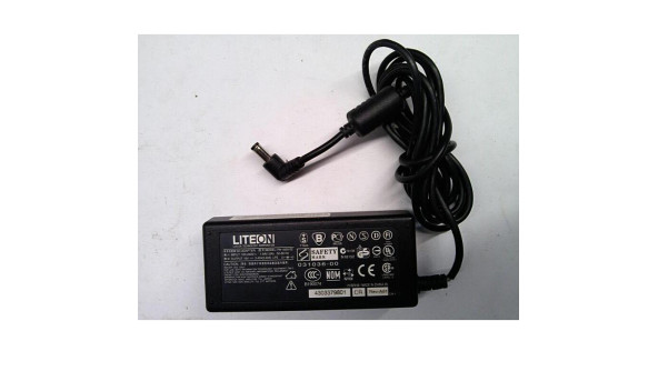Зарядка для ноутбука Lite-On PA-1650-22, 65W, 19.0V, 3.42A, Оригінал, Б/В