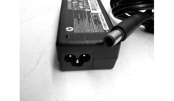 Зарядка для ноутбука HP, 608425-002, 65W, 18.5V, 3.5A, Оригінал, Б/В - 315716