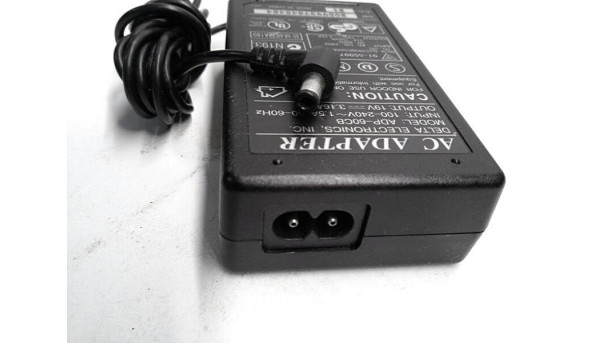 Зарядка для ноутбука Delta Electronics ADP-60CB, 60W, 19.0V, 3.16A, Б/В - 315732