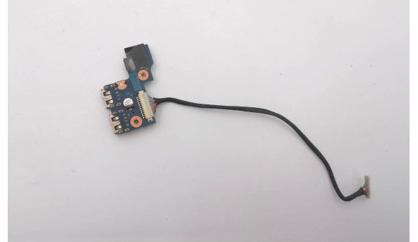 Плата с кнопкой включения и разъемами USB для ноутбука Samsung NP305E7A 300E NP300E7A BA92-08350A Б/У - 315785