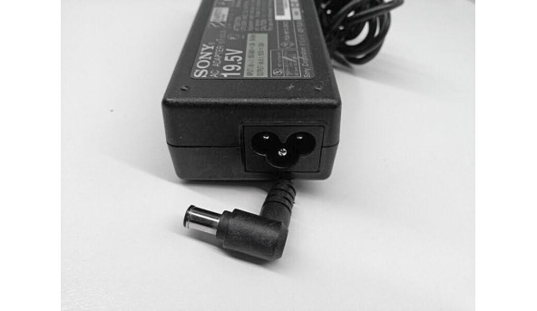 Зарядка для ноутбука Sony VGP-AC19V20, 76W, 19.5 V, 3.9A, Оригінал, Б/В - 315807