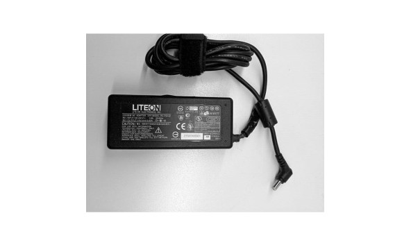 Зарядка для ноутбука LITE-ON PA-1700-02, 65W, 19.0 V, 3.42A, Оригінал, Б/В