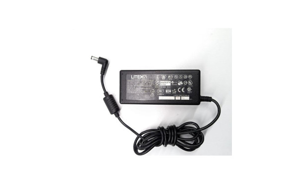 Зарядка для ноутбука  LITE-ON PA-1650-02, 65W, 19.0 V, 3.42A, Оригінал, Б/В