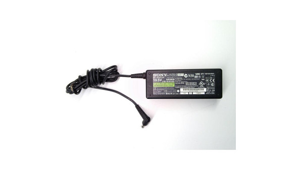 Зарядка для ноутбука Sony VGP-AC19V37, 76W, 19.5V, 3.9A, оригінал, Б/В