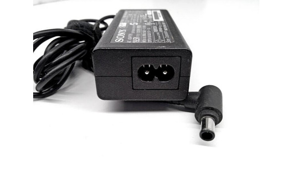 Зарядка для ноутбука Sony VGP-AC19V48, 65W, 19.5V, 3.3A, оригінал, Б/В - 315901