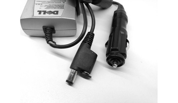 Зарядка для ноутбука Dell Original HP-AF065B83, Auto AC Adapte, 65W, 19.5V, 3.34A. Оригінал, Б/В - 315948