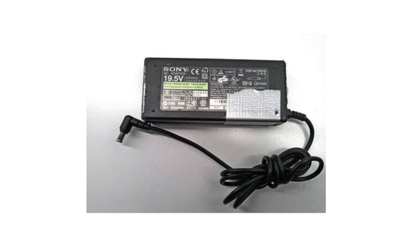 Зарядка для ноутбука Sony VGP-AC19V10, 92W, 19.5V, 4.7A, оригінал, Б/В