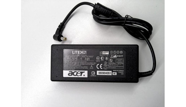 Зарядка для ноутбука LITE-ON PA-1700-02, 90W, 19.0V, 4.74A Аналог високої якості - 316094