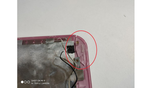 Кришка матриці корпуса для ноутбука SONY VAIO VPCEA24FM, 012-400A-2960-B, Б/В. Є тріщина (фото)