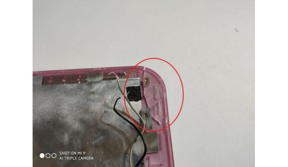 Кришка матриці корпуса для ноутбука SONY VAIO VPCEA24FM, 012-400A-2960-B, Б/В. Є тріщина (фото) - 316153