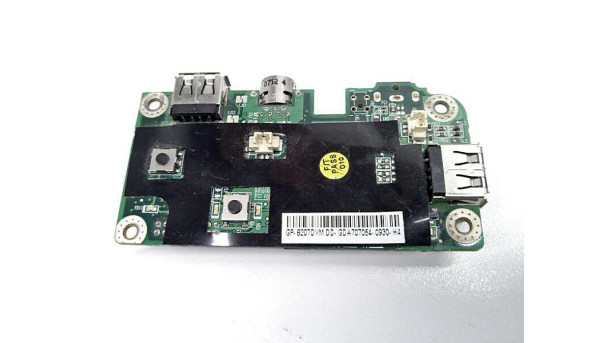 Додаткова плата з роз'ємами USB, живлення та кнопками включення для ноутбука Medion Mim2240, GP-8207DVM, Б/В - 316225