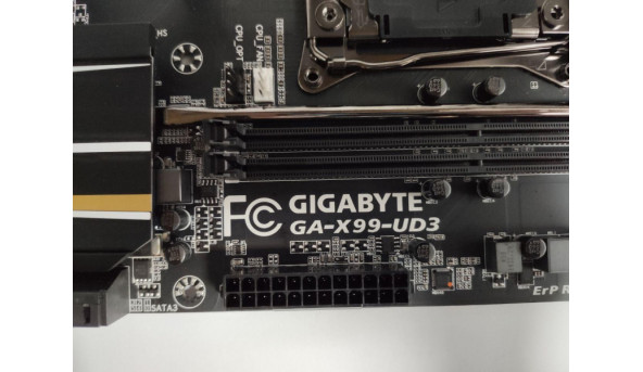 Материнська плата для ПК Gigabyte GA-X99-UD3 (s2011-3, Intel X99, PCI-Ex16) - 316249